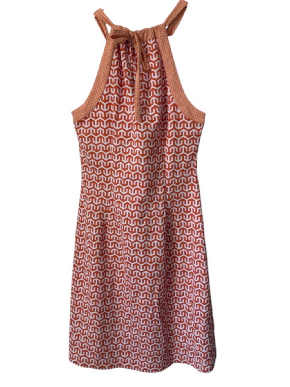J. McLaughlin Maria halter dress Small Orange
